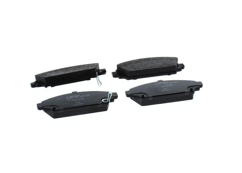 Kit de plaquettes de frein, frein à disque BOSCH 0 986 494 414
