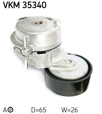 Tendeur de courroie, courroie trapézoïdale à nervures SKF VKM 35340