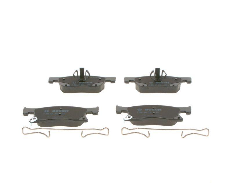 Kit de plaquettes de frein, frein à disque BOSCH 0986424332