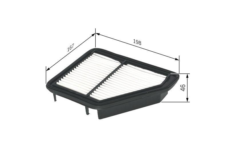 Filtre à air BOSCH F 026 400 132