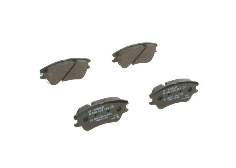 Kit de plaquettes de frein, frein à disque BOSCH 0 986 494 155