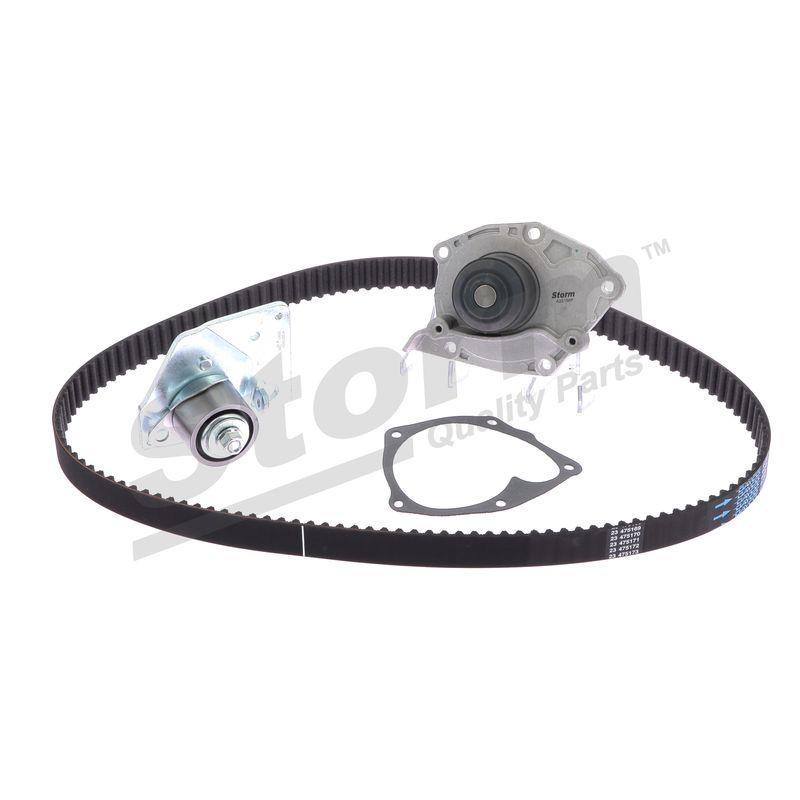 Pompe à eau + kit de courroie crantée STORM QUALITY PARTS 904509KP
