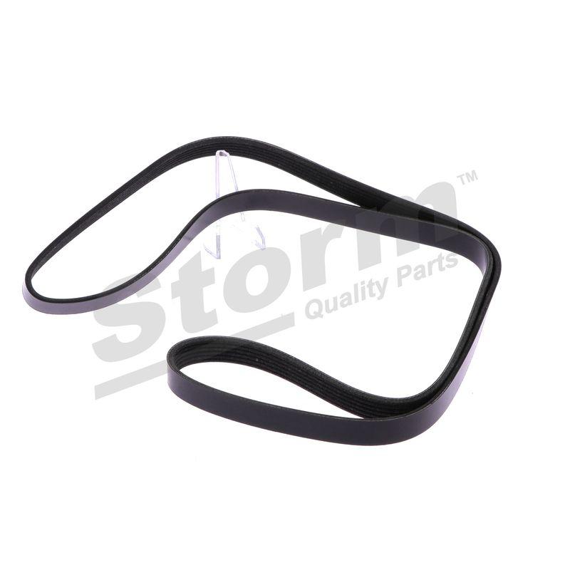 Courroie trapézoïdale à nervures STORM QUALITY PARTS STO6PK1663