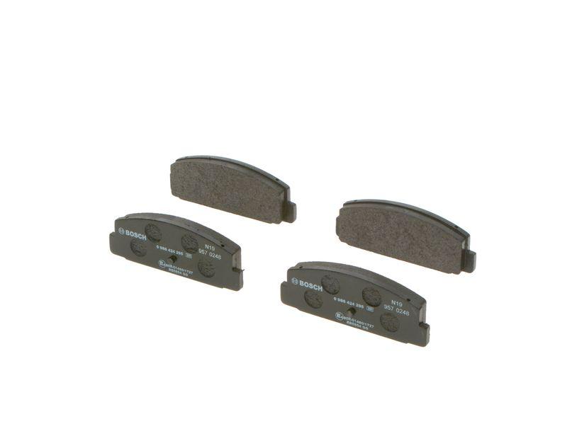 Kit de plaquettes de frein, frein à disque BOSCH 0 986 424 295