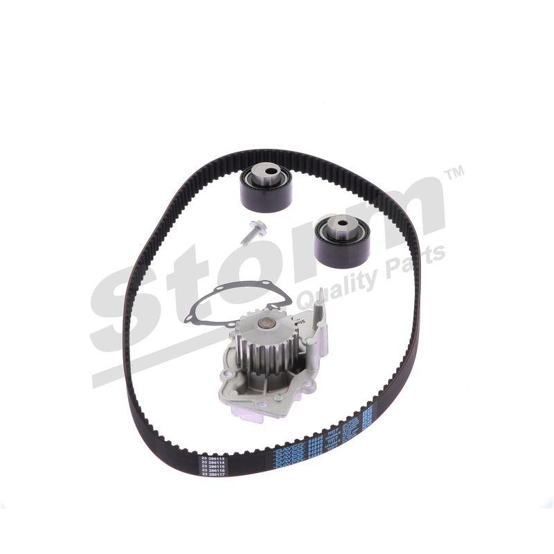 Pompe à eau + kit de courroie crantée STORM QUALITY PARTS 5550566KP
