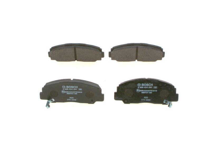 Kit de plaquettes de frein, frein à disque BOSCH 0 986 424 297