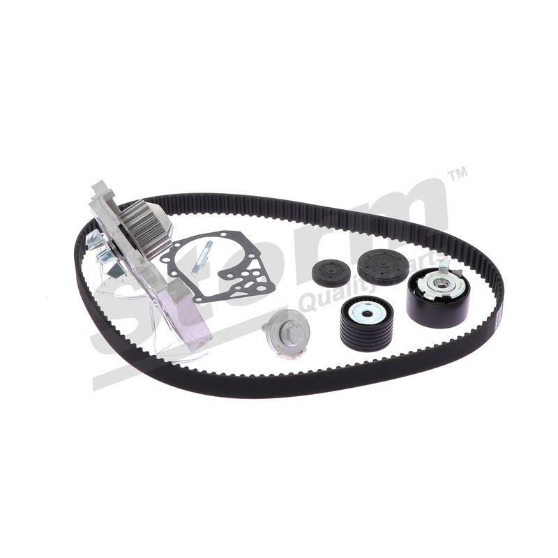 Pompe à eau + kit de courroie crantée STORM QUALITY PARTS 5550576KP
