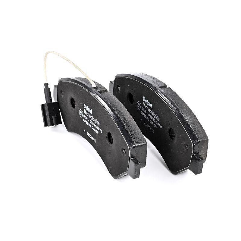 Kit de plaquettes de frein, frein à disque DELPHI LP1993