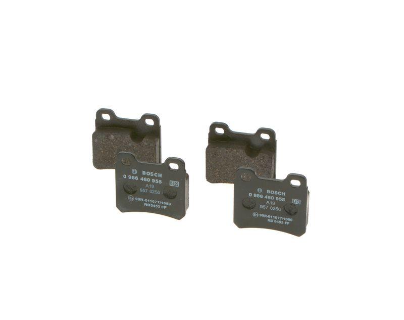 Kit de plaquettes de frein, frein à disque BOSCH 0 986 460 955