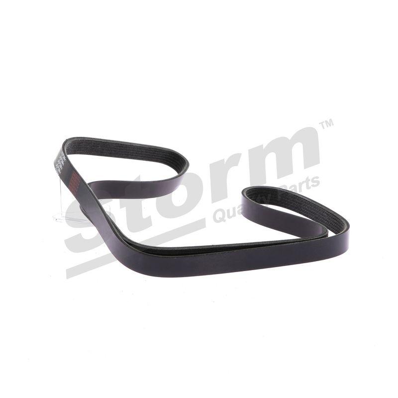 Courroie trapézoïdale à nervures STORM QUALITY PARTS STO6PK1713