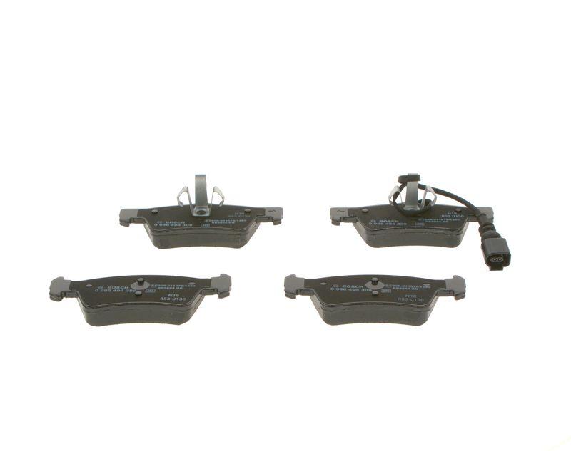Kit de plaquettes de frein, frein à disque BOSCH 0 986 494 309