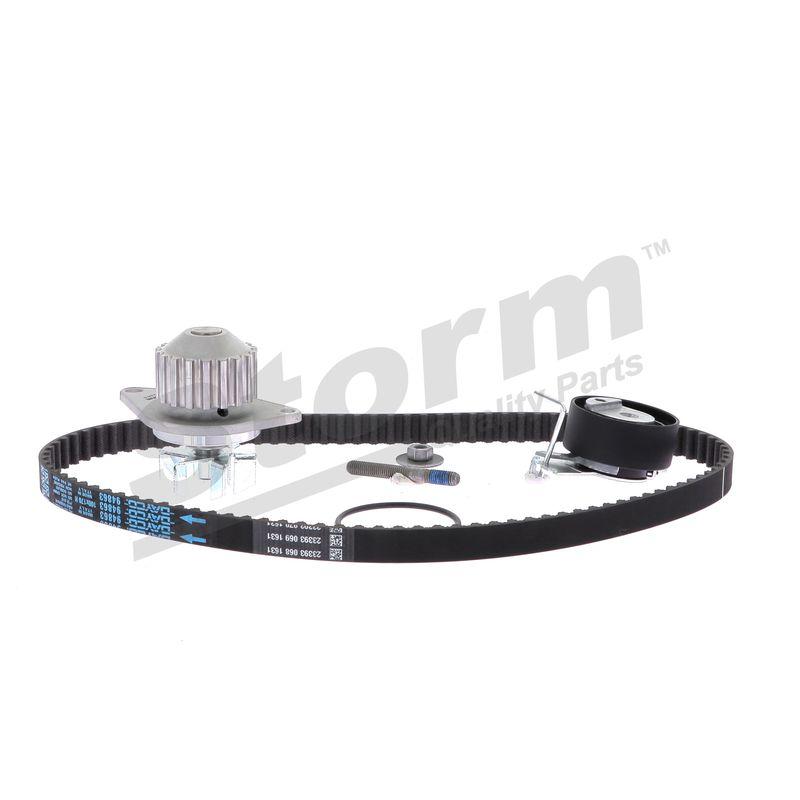 Pompe à eau + kit de courroie crantée STORM QUALITY PARTS 904463KP