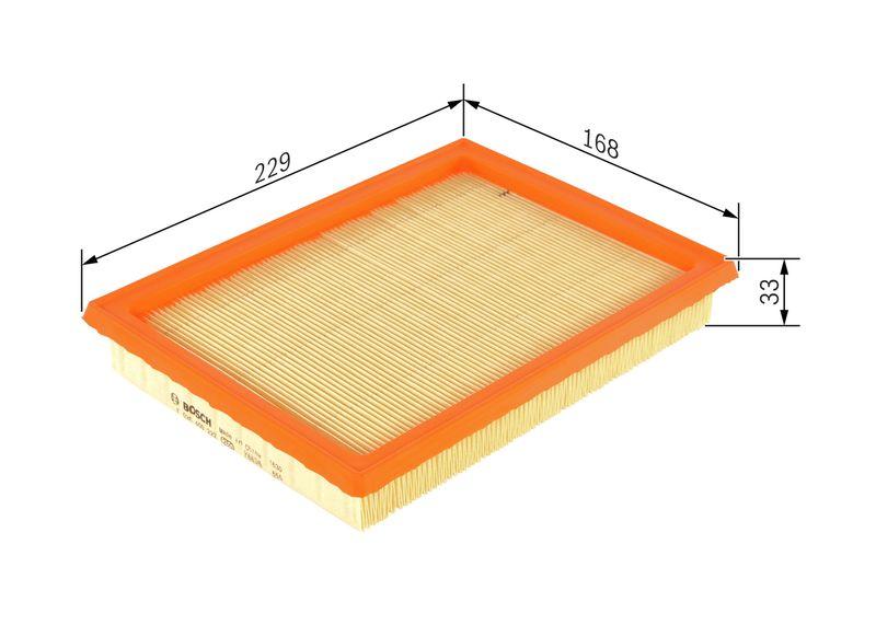 Filtre à air BOSCH F 026 400 222