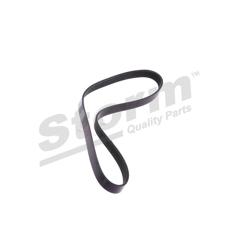Courroie trapézoïdale à nervures STORM QUALITY PARTS STO6PK1038