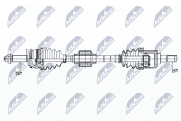 Arbre de transmission NTY NPW-KA-358