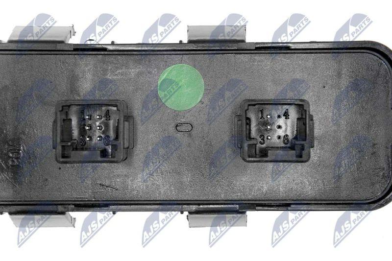 Interrupteur, lève-vitre NTY EWS-CT-002