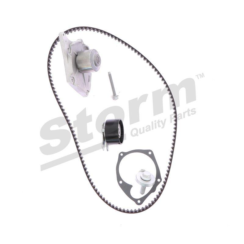 Pompe à eau + kit de courroie crantée STORM QUALITY PARTS 5550578KP