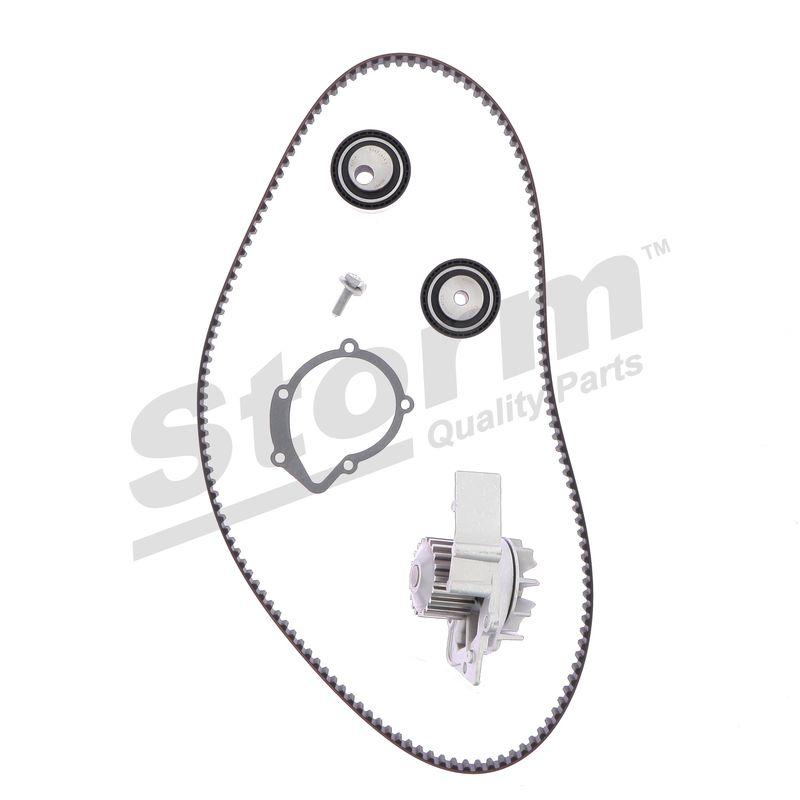 Pompe à eau + kit de courroie crantée STORM QUALITY PARTS 5550358KP