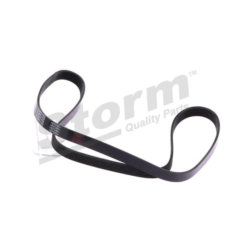 Courroie trapézoïdale à nervures STORM QUALITY PARTS STO6PK1453