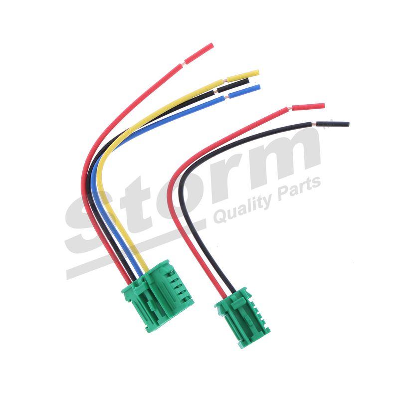 Kit rép. de câble, résistance (ventilateur d'habitacle) STORM QUALITY PARTS 888699