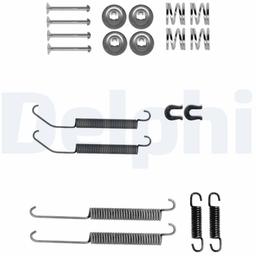 Kit d'accessoires, mâchoire de frein DELPHI LY1412