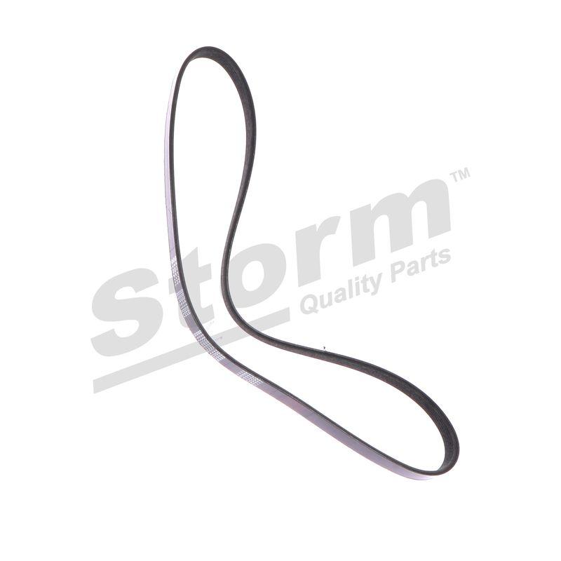 Courroie trapézoïdale à nervures STORM QUALITY PARTS STO6PK1038