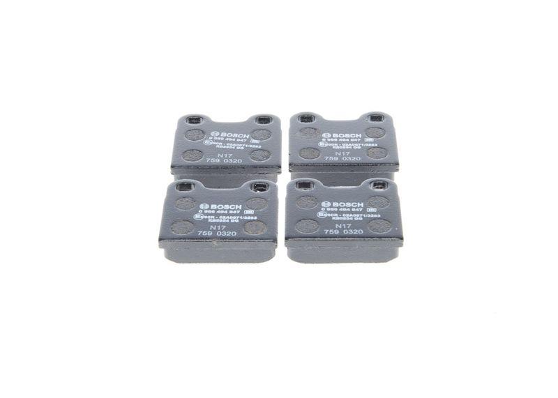 Kit de plaquettes de frein, frein à disque BOSCH 0 986 494 847