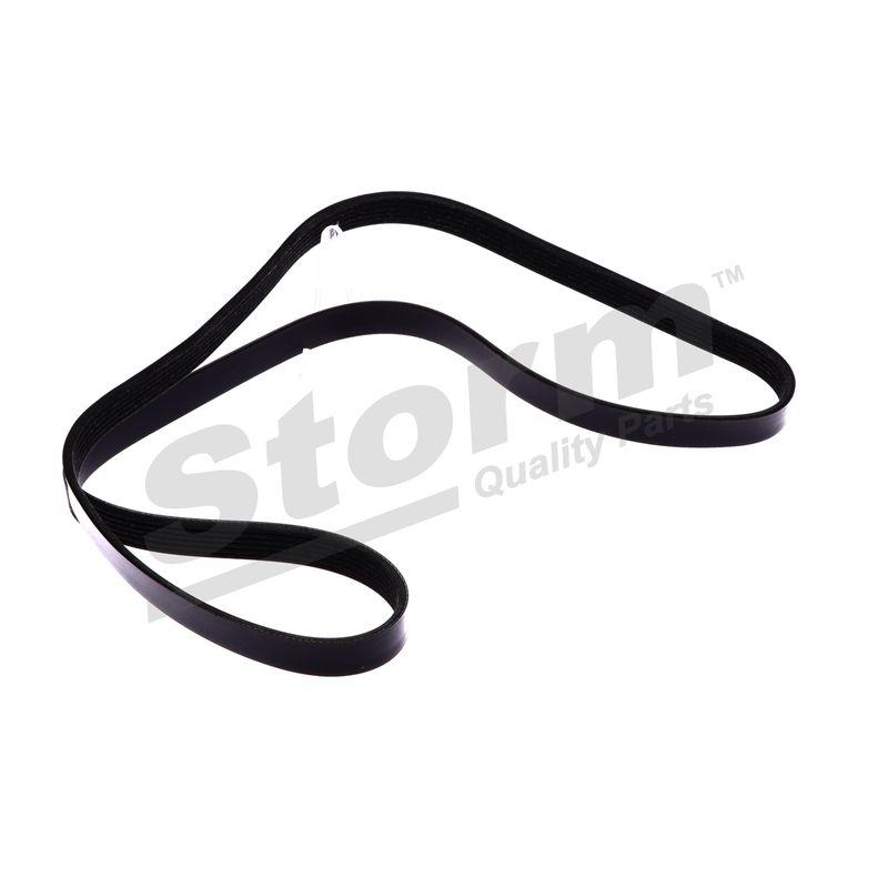 Courroie trapézoïdale à nervures STORM QUALITY PARTS STO6PK1390