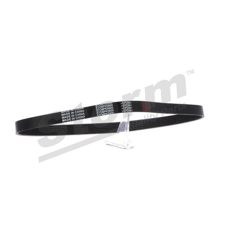 Courroie trapézoïdale à nervures STORM QUALITY PARTS STO6PK0900
