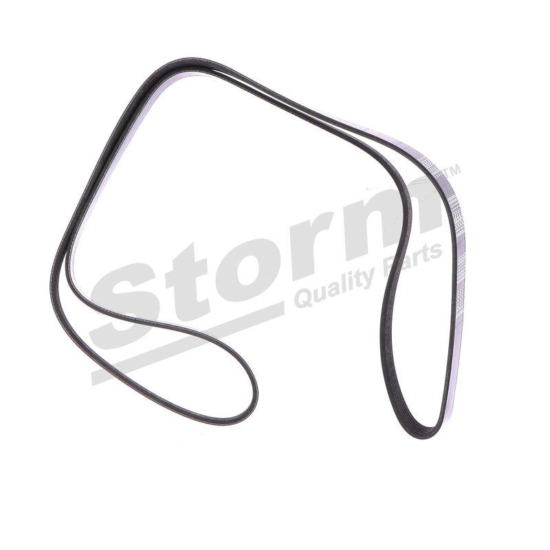 Courroie trapézoïdale à nervures STORM QUALITY PARTS STO6PK1725