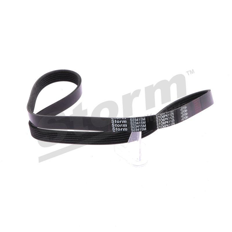 Courroie trapézoïdale à nervures STORM QUALITY PARTS STO6PK1125