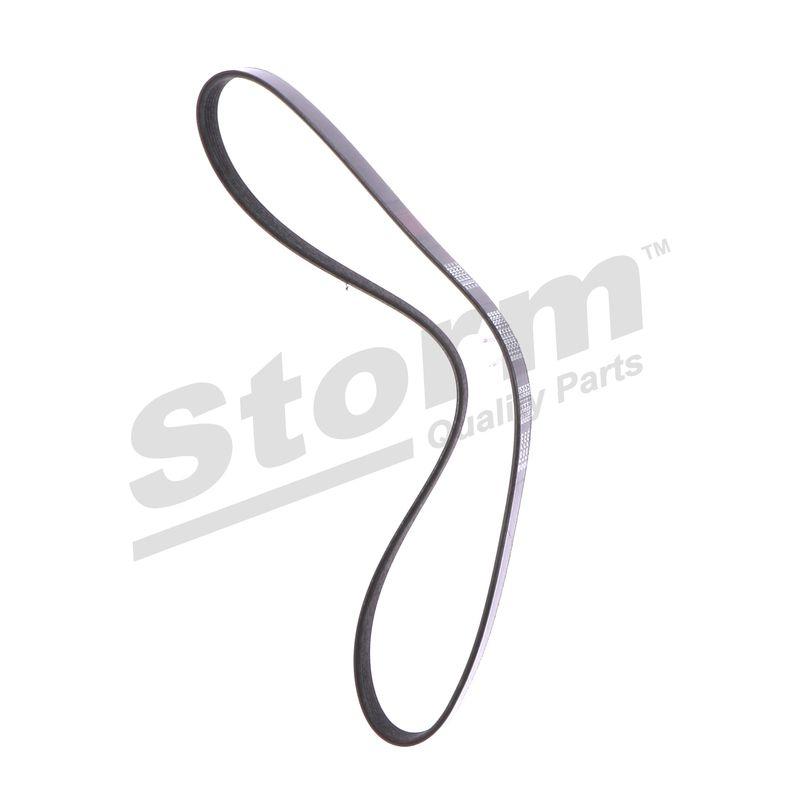 Courroie trapézoïdale à nervures STORM QUALITY PARTS STO6PK1038