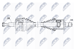 Arbre de transmission NTY NPW-VW-129