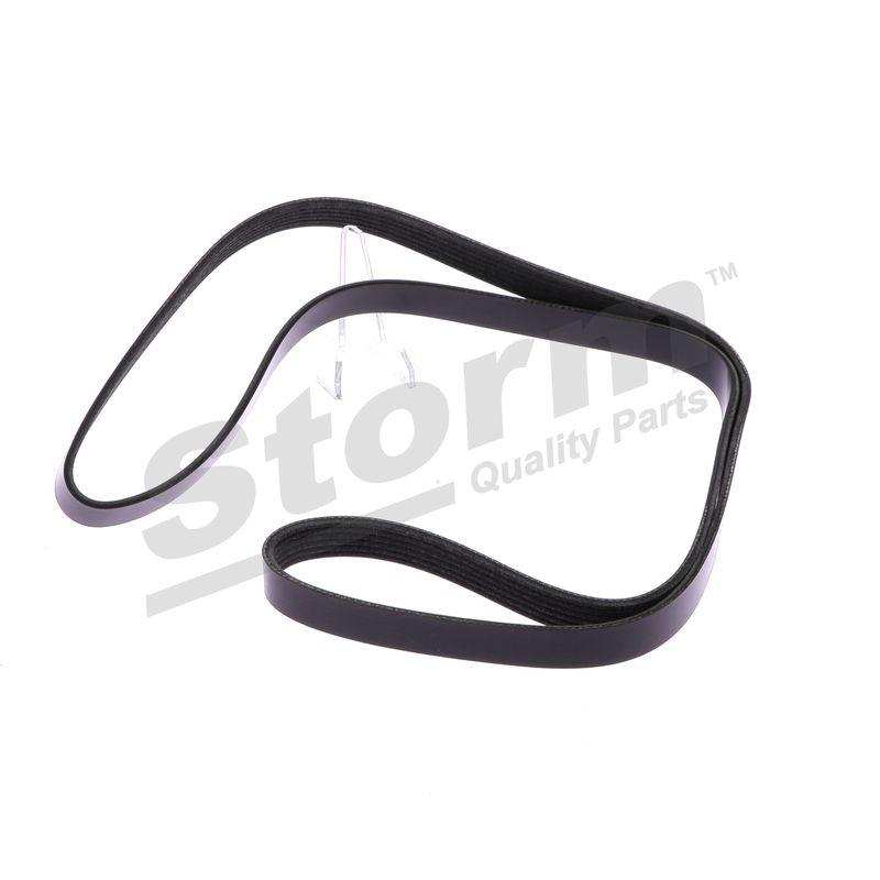 Courroie trapézoïdale à nervures STORM QUALITY PARTS STO6PK1613