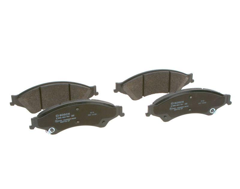 Kit de plaquettes de frein, frein à disque BOSCH 0 986 494 791