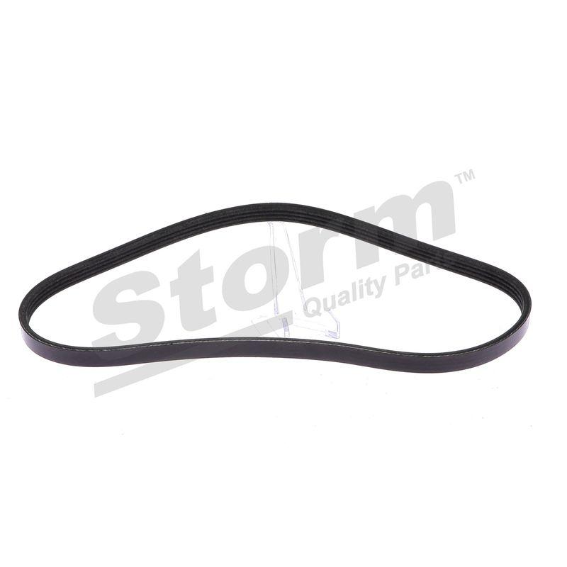 Courroie trapézoïdale à nervures STORM QUALITY PARTS STO4PK0698