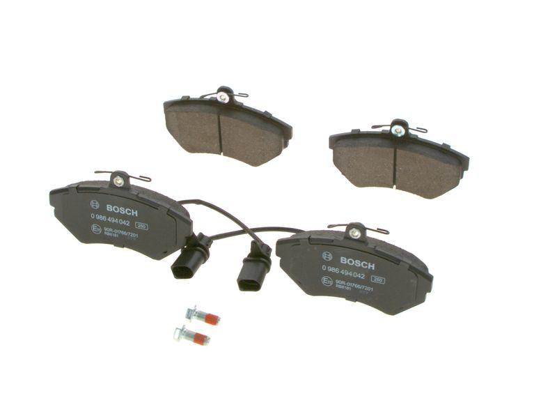 Kit de plaquettes de frein, frein à disque BOSCH 0 986 494 042