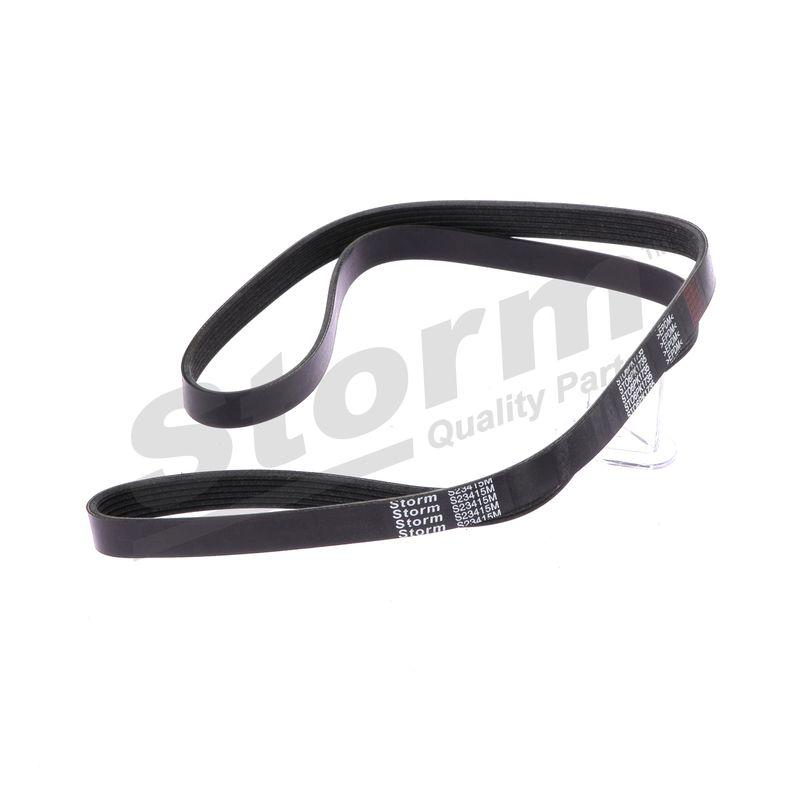 Courroie trapézoïdale à nervures STORM QUALITY PARTS STO6PK1735