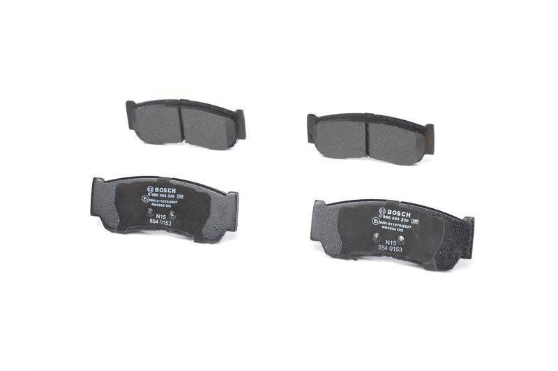 Kit de plaquettes de frein, frein à disque BOSCH 0 986 494 230