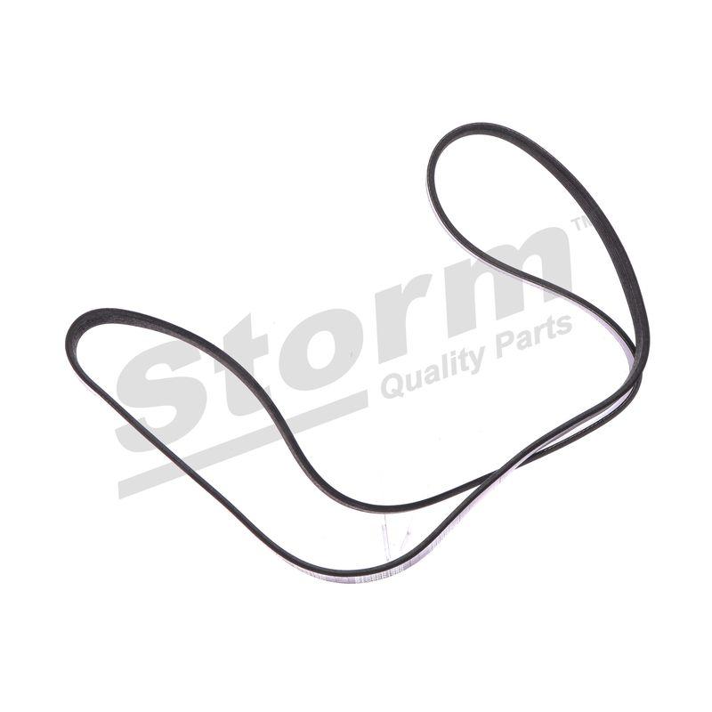 Courroie trapézoïdale à nervures STORM QUALITY PARTS STO6PK1390