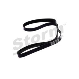 Courroie trapézoïdale à nervures STORM QUALITY PARTS STO6PK1390