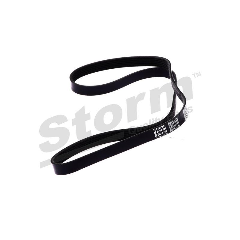 Courroie trapézoïdale à nervures STORM QUALITY PARTS STO6PK1390