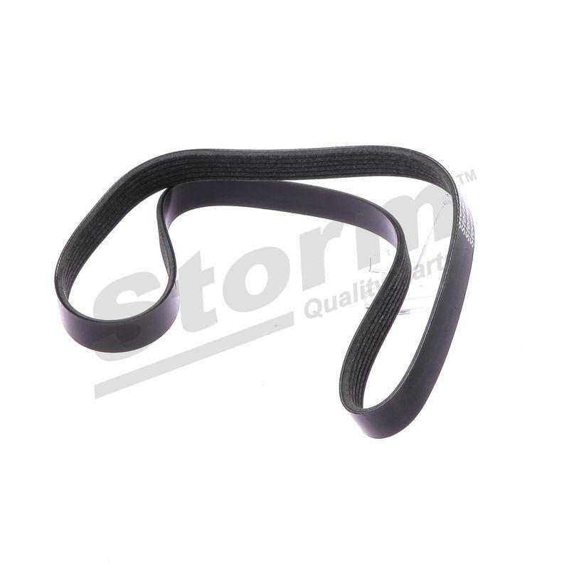 Courroie trapézoïdale à nervures STORM QUALITY PARTS STO6PK1050