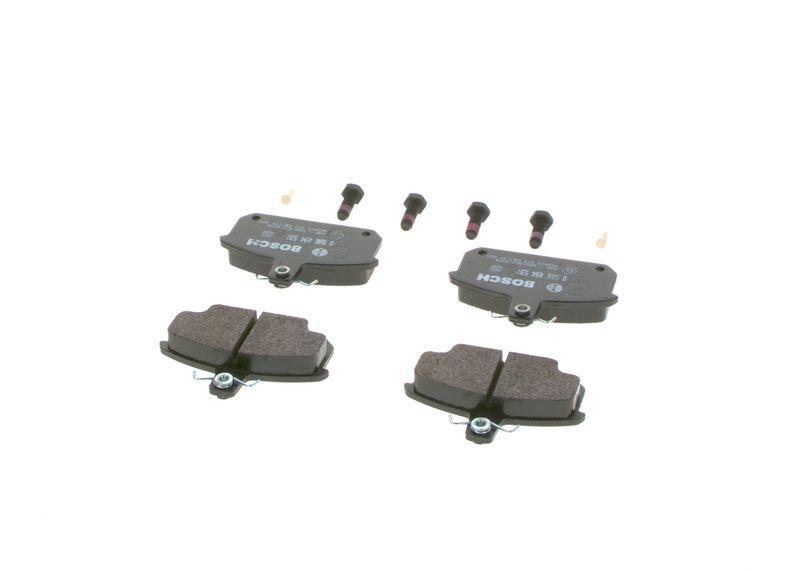 Kit de plaquettes de frein, frein à disque BOSCH 0 986 494 531