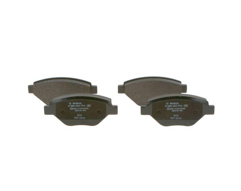 Kit de plaquettes de frein, frein à disque BOSCH 0 986 424 774