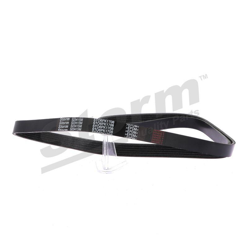 Courroie trapézoïdale à nervures STORM QUALITY PARTS STO6PK1708