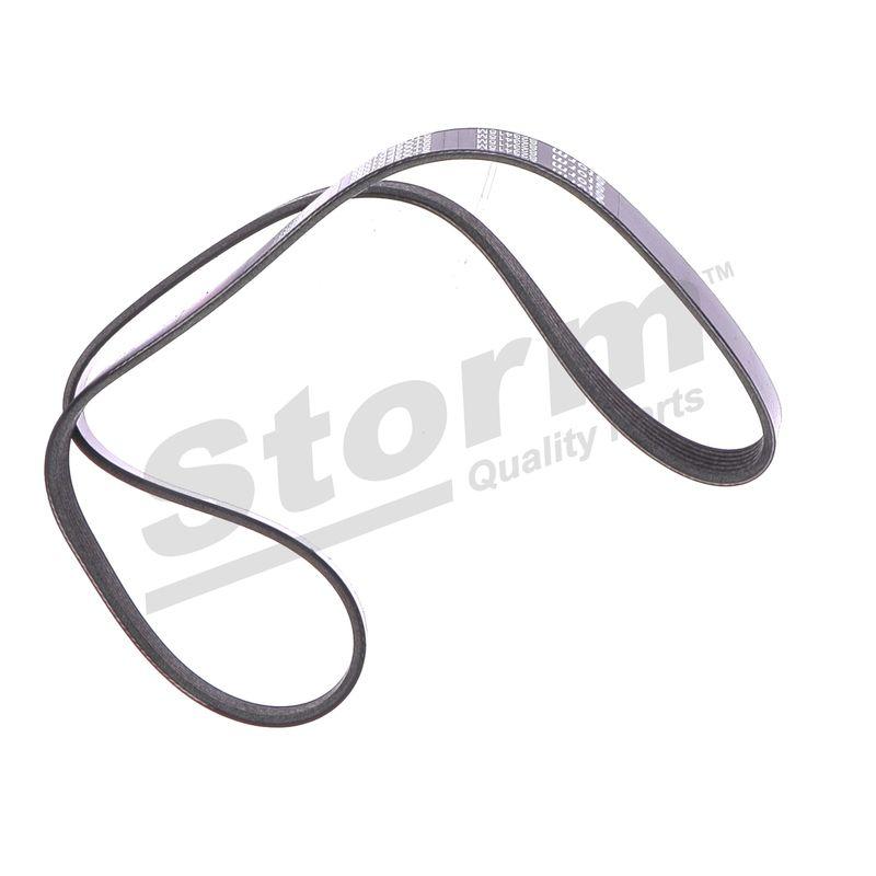 Courroie trapézoïdale à nervures STORM QUALITY PARTS STO6PK1050