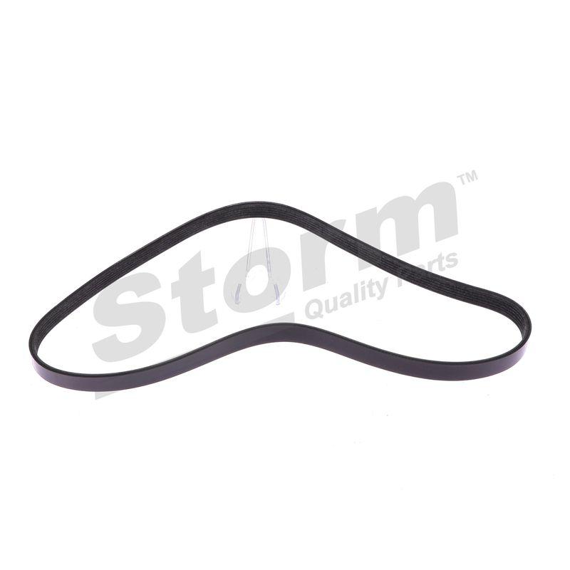 Courroie trapézoïdale à nervures STORM QUALITY PARTS STO6PK1019