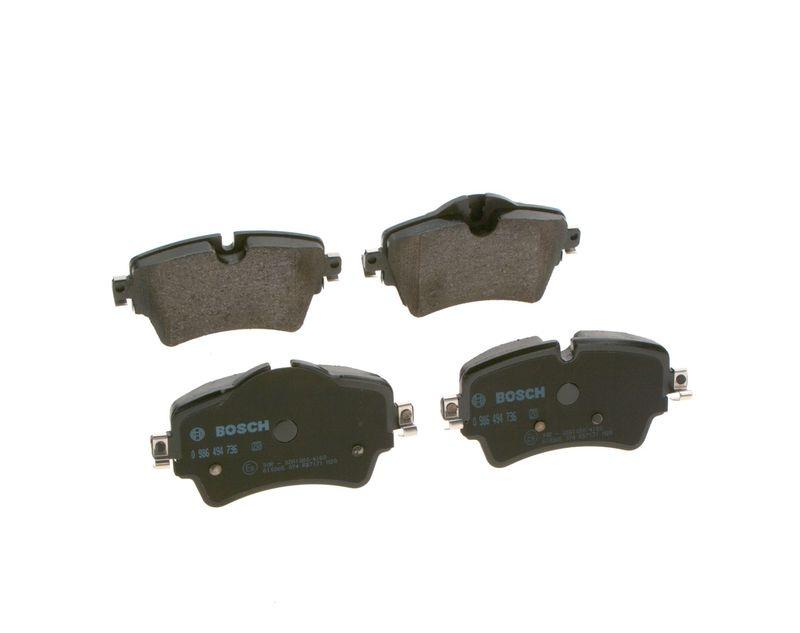 Kit de plaquettes de frein, frein à disque BOSCH 0 986 494 736