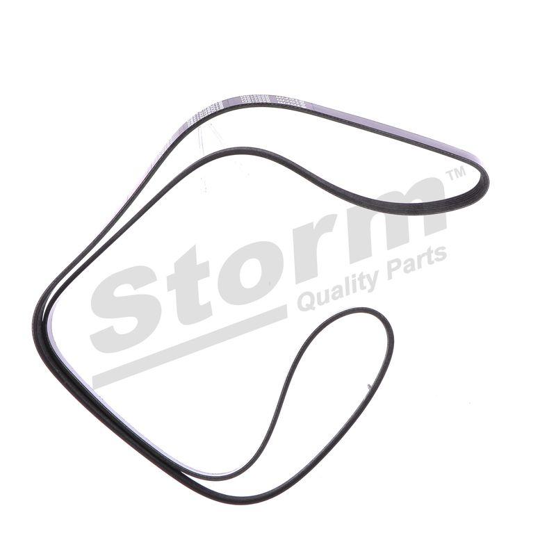 Courroie trapézoïdale à nervures STORM QUALITY PARTS STO5PK1750